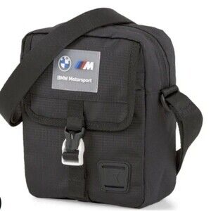 Puma BMW Motorsport MMS Portable Black Crossbody Collaboration Limited Racing